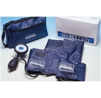 copertina di Sfigmomanometro modello Roma kit con 3 bracciali: pediatrico - adulti - adulti large