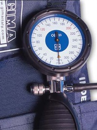 copertina di Sfigmomanometro modello Roma kit con 3 bracciali: pediatrico - adulti - adulti large