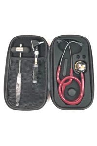 copertina di Custodia Rigida per stetofonendoscopio - Ideale per Littmann Lapis Blu